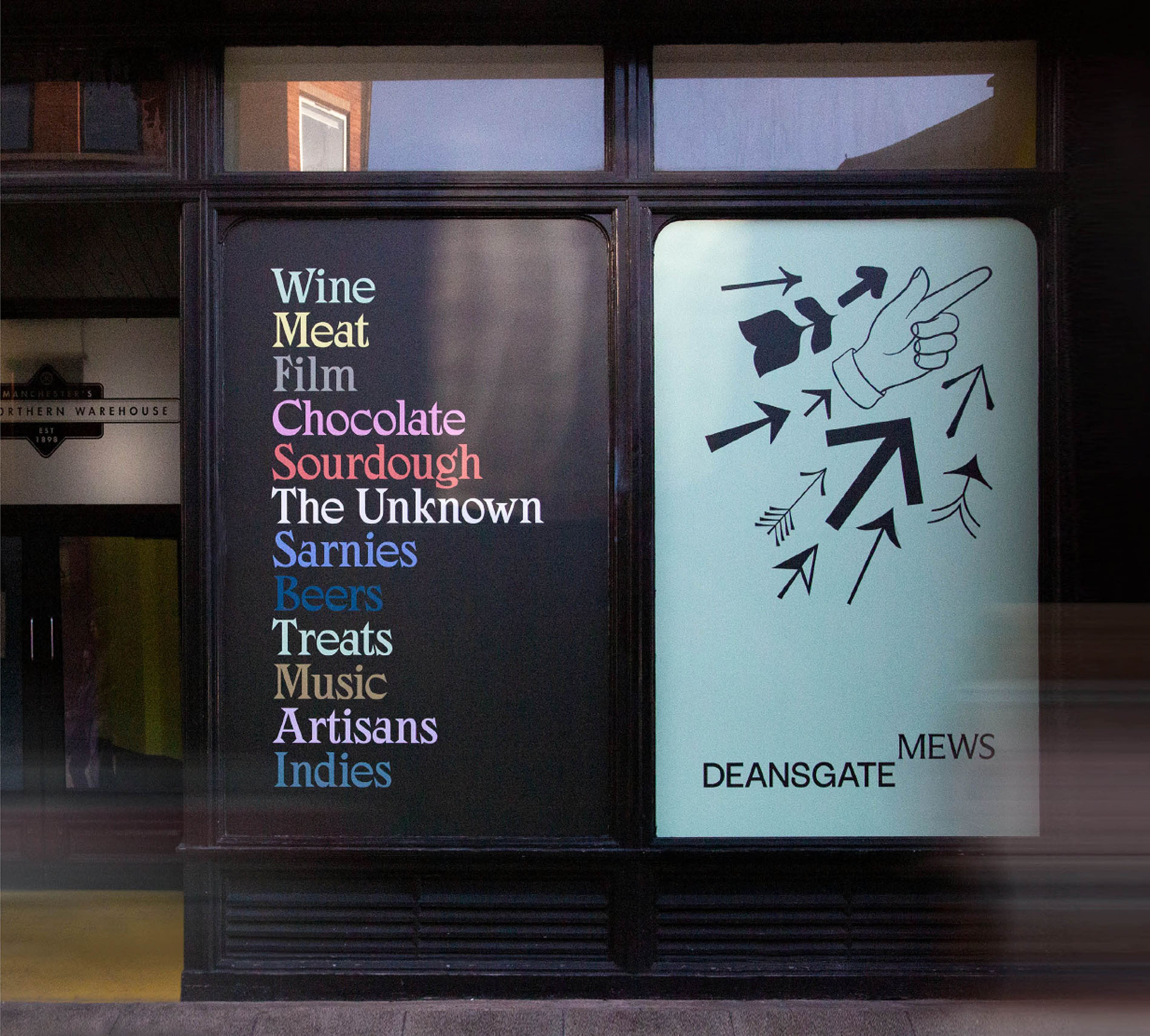 Brand Identity for Deansgate Mews by Ensemble
